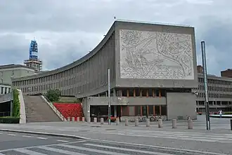 Y-Block, Oslo, by Erling Viksjø (1970, demolished 2020)