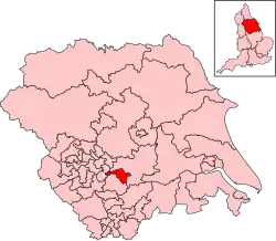Map of constituency