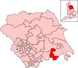 Map of constituency