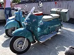 Early Bella with kick starter and telescopic fork