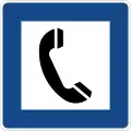 Sign 365-50 Telephone