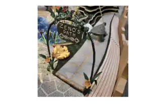 Tess the Tortoise ambles down Zeno's Path toward Integral Hill