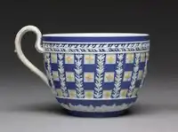 Jasperware teacup, c. 1784